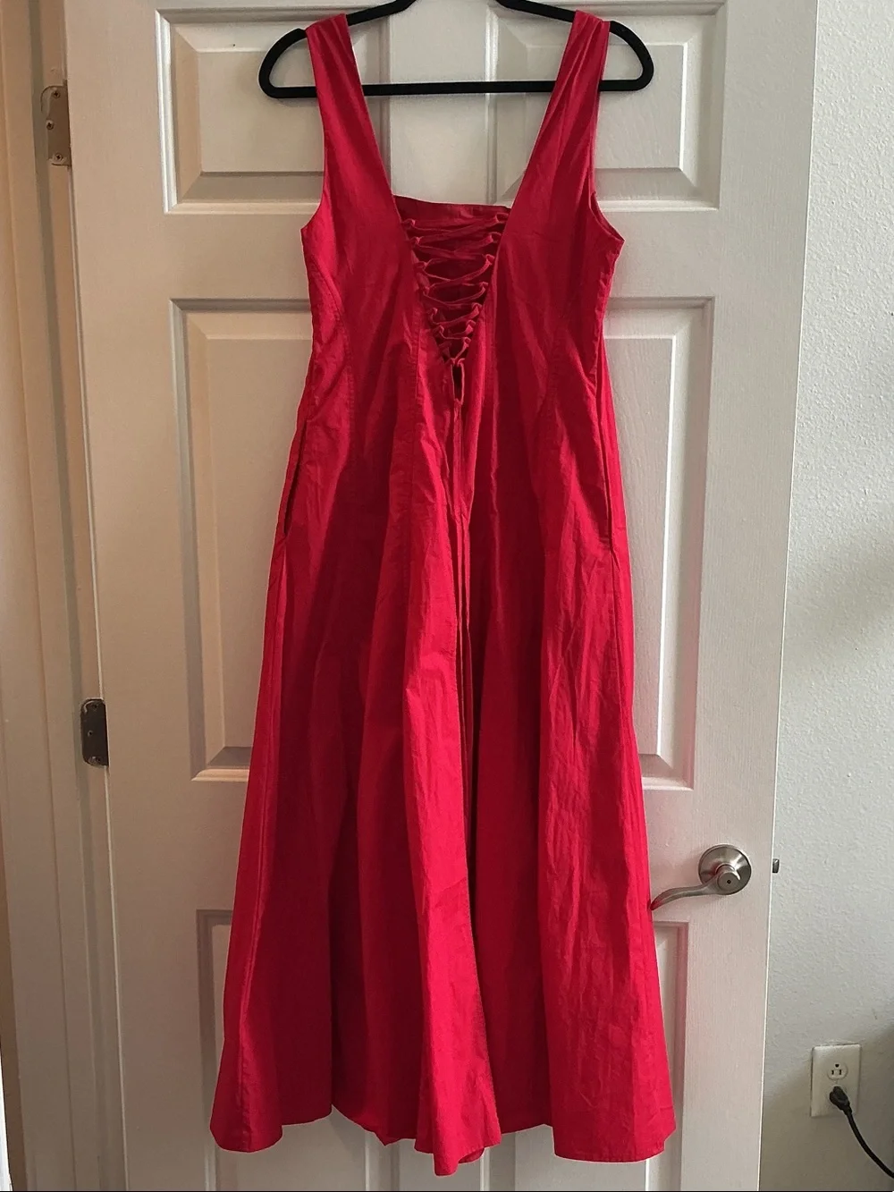 Commense Red Sleeveless Maxi Dress - Picture 2 of 2
